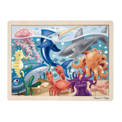 Melissa & Doug 2938 Under the Sea Jigsaw- 24 pc