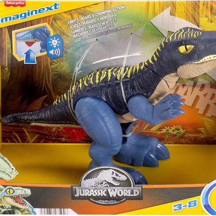 Fisher-Price Imaginext Jurassic World Growl & Glow Baryonyx Action Figure