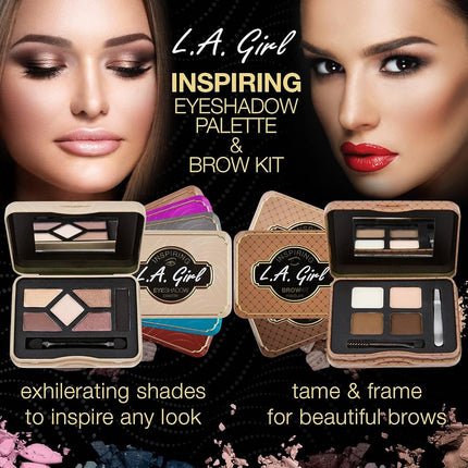 L.A. Girl Inspiring Brow Palette, Medium and Marvelous, 0.085 Ounce