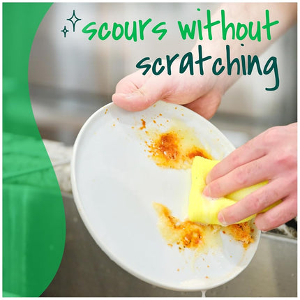 Scotch-Brite Cleaning pad, Yellow, 12 Count