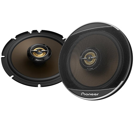 Pioneer A-Series Max TS-A653FH 6.5" 2-Way Speakers (Pair) - 340W Max, Balanced Sound + Smooth Treble, Enhanced Bass, Ideal Factory Upgrade, Installation Adaptors Included