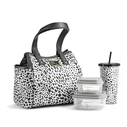 Fit & Fresh 993FF2926 Sac à lunch Westerly, polyester, guépard de luxe