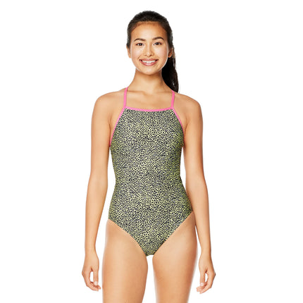 Speedo Women's Swimsuit One Piece Endurance X Back Printed