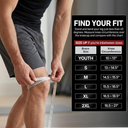 McDavid – 6446R – Knee compression sleeve – Hexpad – Unisex Adult – Knee pads sleeve – Prevents impact injuries – Very elastic – Indoor Sports – Basketball knee sleeve – (6446R)