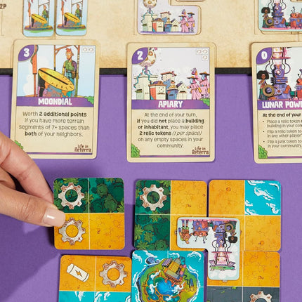 Life in Reterra Moonrise EXPANSION Board Game (Life in Reterra Game Required) - English Version