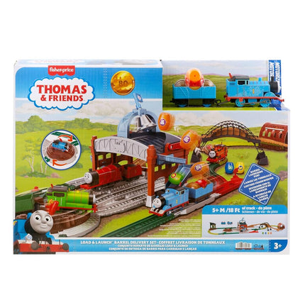 Thomas & Friends Load & Launch Barrel Delivery Set by Fisher-Price