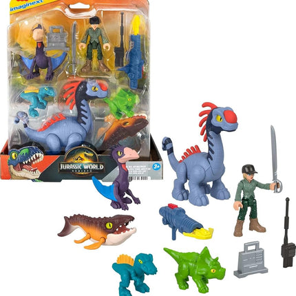 Imaginext Jurassic World Rebirth Action Figure Mul