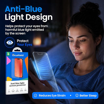 Ocushield Blue Light Screen Protector for iPhone 14 Pro