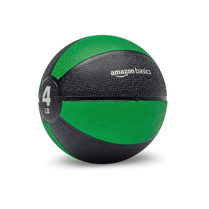 Amazon Basics Weighted Medicine Ball for Workouts Exercise Balance Training, 0.37lbs / 0.17kg, Yellow/Black