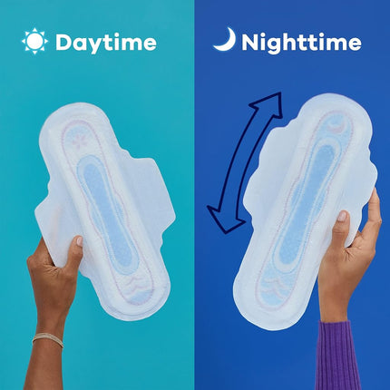 Always, Ultra Thin Pads for Women, Size 5, Extra Heavy Overnight Absorbency with Wings, 15 Count