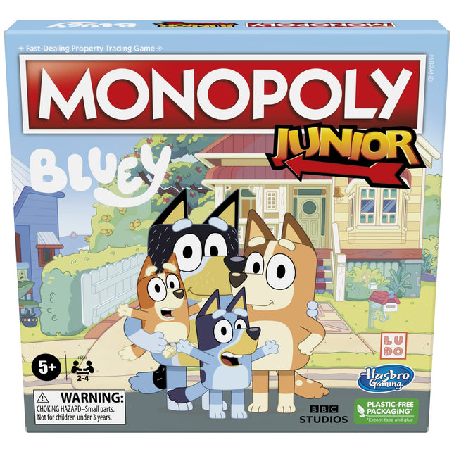 Hasbro Gaming Monopoly Junior: Bluey Edition Board