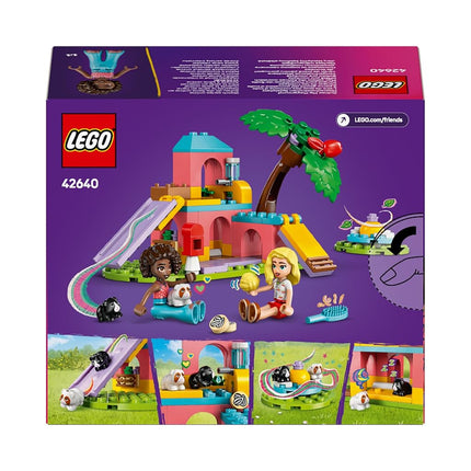 LEGO Friends Guinea Pig Playground Toy - incl. 2 Mini Dolls, 2 Animal Figures and Lots of Pet Care Accessories - Creative Birthday Gift for 5+ Year Old Girls - 42640
