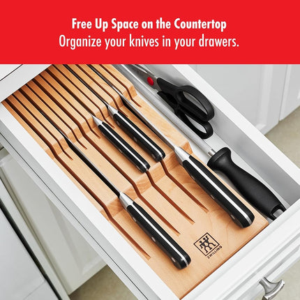 ZWILLING in-Drawer Knife Organizer - 12 Slot