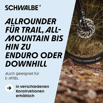 Schwalbe Magic Mary Addix Soft St Tle, Copertone per Bicicletta Unisex Adulto, Nero, 29x2.60