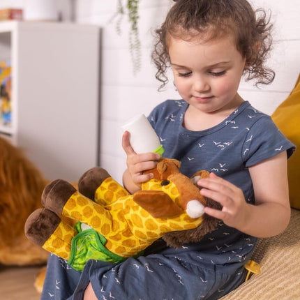 Melissa & Doug 11-Inch Baby Giraffe Plush Stuffed Animal
