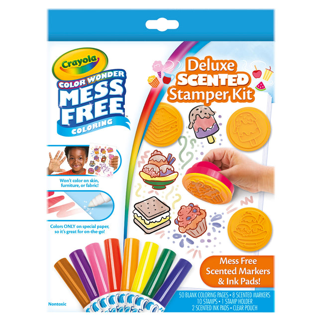 Crayola Color Wonder Mess Free Coloring Set, 50 Bl