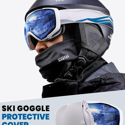 OutdoorMaster Ski Goggles with Cover Snowboard Snow Goggles OTG Anti-Fog for Youth Teenager, Vlt 28.39%