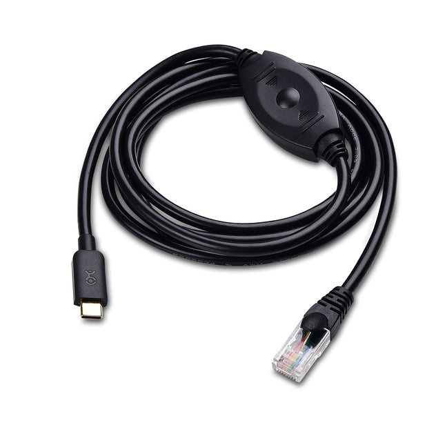 Cable Matters USB C to RJ45 Console Cable for Windows and MacBook Pro - 6ft, Compatible Cisco Console Cable, Rollover Cord with FTDI