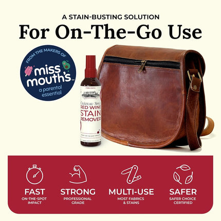 Chateau Spill Red Wine Stain Remover, Biodegradable, Chlorine Free, 4-Ounce Bottle