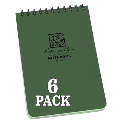 Rite in the Rain Weatherproof Top Spiral Notebook,