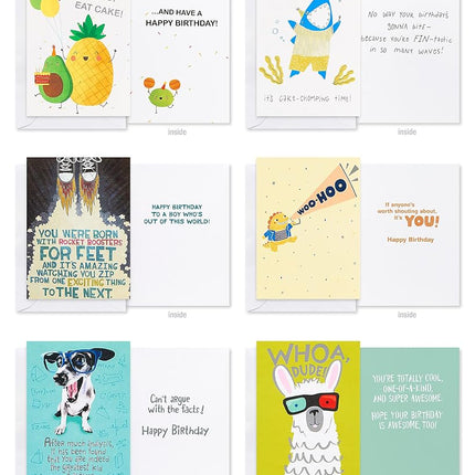 UK Greetings | Multipack of 40 Birthday Cards | Bright Designs