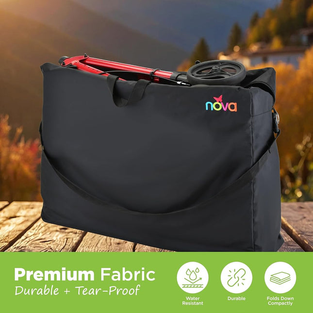 Nova Extra-Large Carry & Travel Bag for Rollator Walkers & Transport Chairs