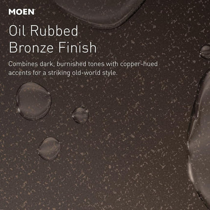 Moen Trim Kit T2252EPORB, Brantford Shower Only System with Rainshower Showerhead Without Valve, Oil Rubbed Bronze