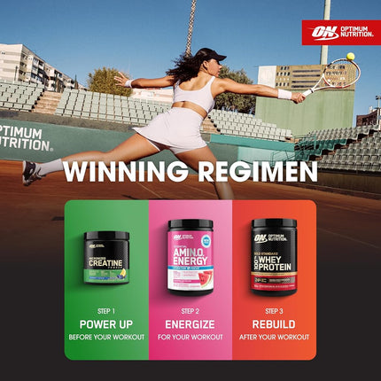 OPTIMUM NUTRITION Amino Energy + Electrolytes Powder, Watermelon Splash, 285g, 30 Servings