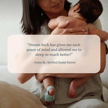 Owlet Dream Sock® - Smart Baby Monitor - Track Live Pulse (Heart) Rate, Oxygen in Infants
