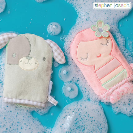 Stephen Joseph Bath Mitts, Unicorn