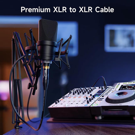 Cable Matters2-Pack, 50 Ft Male to Female XLR Microphone Cable