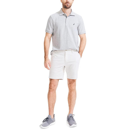 Nautica Men's 6" Deck Casual Shorts, Stone, 32