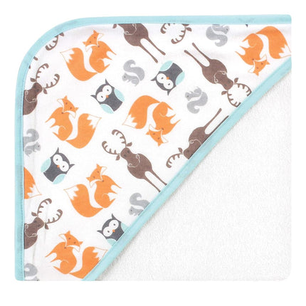 Hudson Baby Toallas con capucha de mezcla de algodón para bebé, unisex, búho, talla única