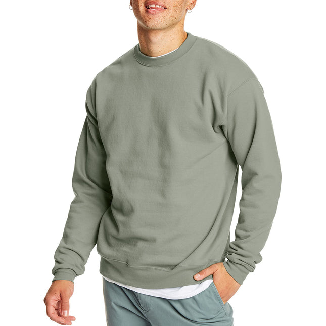 Hanes EcoSmart Fleece, Cotton-Blend Pullover, Crew