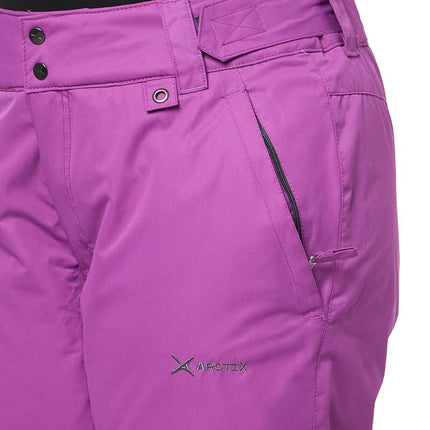 ARCTIX Women's Insulated Snow Pants, Amethyst, X-Large (16-18) Short