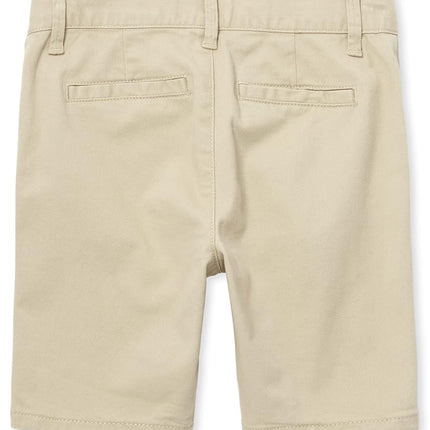 The Children's Place Pantalones Cortos Chino para Niñas, Paquete de 2, Sandy/Tidal, 6