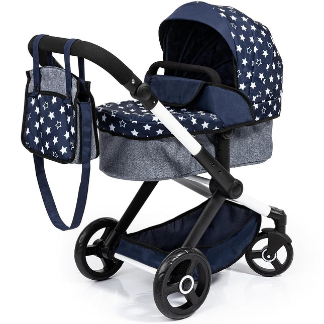 Bayer Baby Dolls Pram XEO, Convertible Doll Pushch