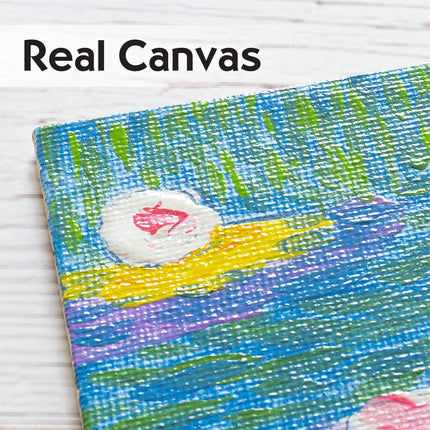 Faber-Castell Museum Series Paint by Numbers - Claude Monet Water Lilies - Number Painting for Kids and Adult Beginners