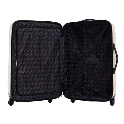 Juego de maletas Wrangler Astral Travel de 3 piezas, color Niebla