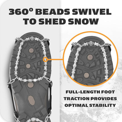 Yaktrax DIAMOND GRIP BLACK XLARGE 13+