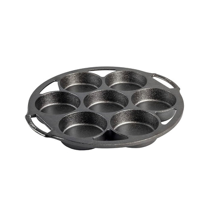Lodge Seasoned Cast Iron Mini Cake Pan, 7 Impressi