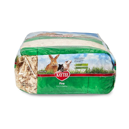 Kaytee Small Animal Pine Bedding for Pet Guinea Pigs, Rabbits, Hamsters, Gerbils, and Chinchillas, 19.7 Liter