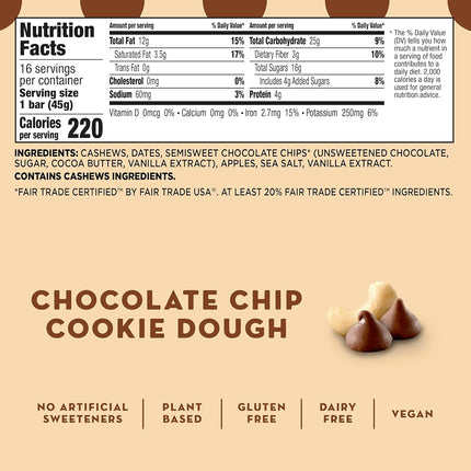 Larabar Chocolate Chip Cookie Dough Box of 16