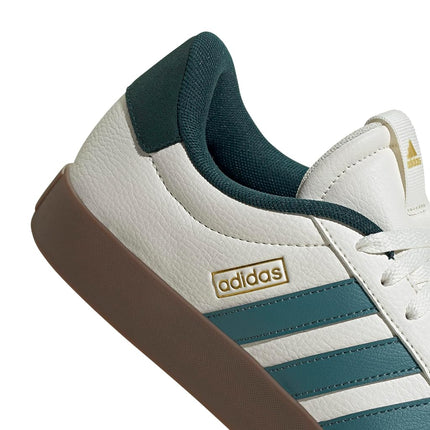 adidas Men's Vl Court 3.0 Core White/Preloved Teal/Aurora Ivy 6.5 UK 40 EU