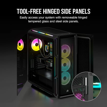 Amazon Corsair iCUE 5000T RGB, Black