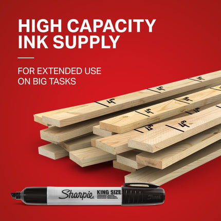 Marcador permanente Sharpie con punta biselada (15002)