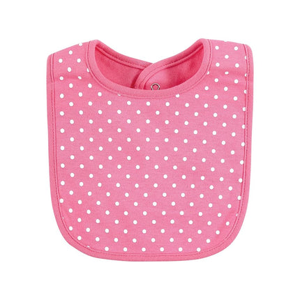Hudson Baby Unisex Baby Cotton Bibs, Cute-A-Saurus, One Size