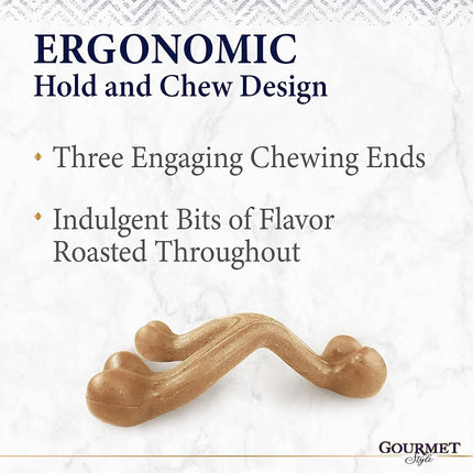 Nylabone Gourmet Style Strong Chew Wishbone Dog Toy Chicken Small/Regular (1 Count)