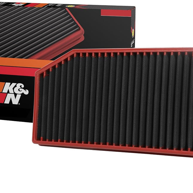 K&N Dryflow Lifetime Engine Air Filter: High Performance, Dry Synthetic, Washable, Premium, Replacement Filter: Compatible with 2018-2021 Jeep Wrangler JL and Gladiator, SA-5076
