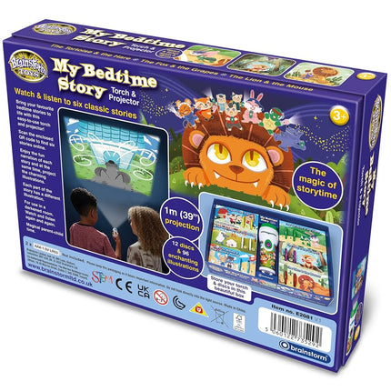 Brainstorm Toys My Bedtime Story Torch & Projector, for 3 years +, Large